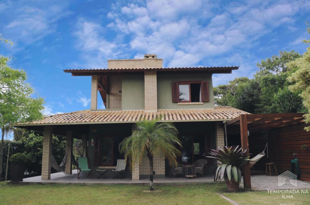 Casa De Praia No Rosa - Vista Para Lagoa De Ibiraquera 임비투바 외부 사진