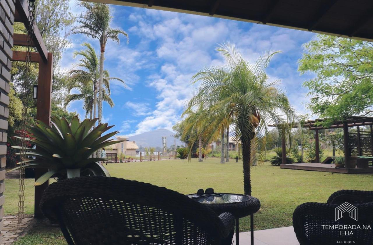 Casa De Praia No Rosa - Vista Para Lagoa De Ibiraquera 임비투바 외부 사진